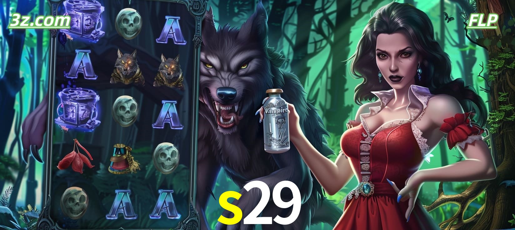 Slots online tema de lobisomem e vampira no s29 cassino Brasil