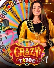 Crazy Time live game no s29 cassino com entretenimento ao vivo para jogadores do Brasil